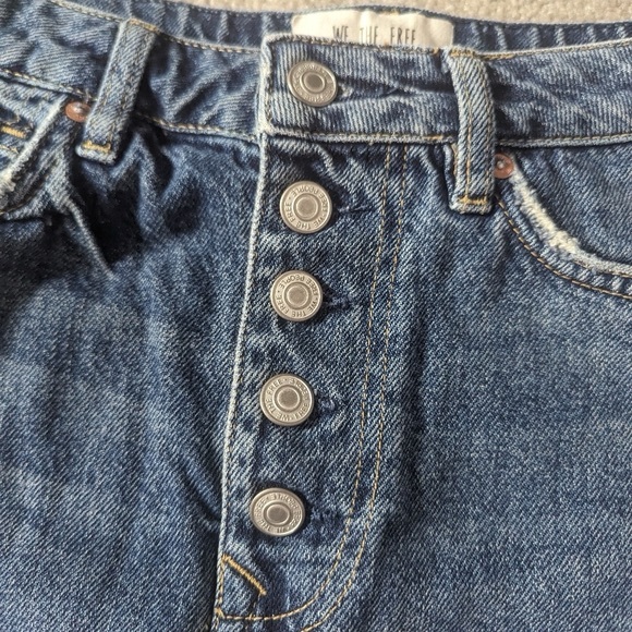 Free People Denim Skirt - Picture 2 of 7